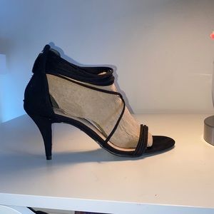 SCHUTZ |  VIOLITA | Strappy black Stilettos | size 9.5 | NEW